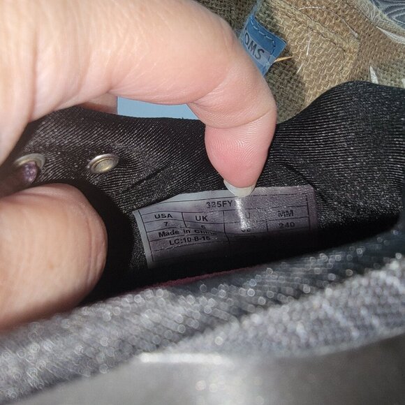 Steve Madden platform knitted sneaker wedge in grey Size 7M - Picture 11 of 12